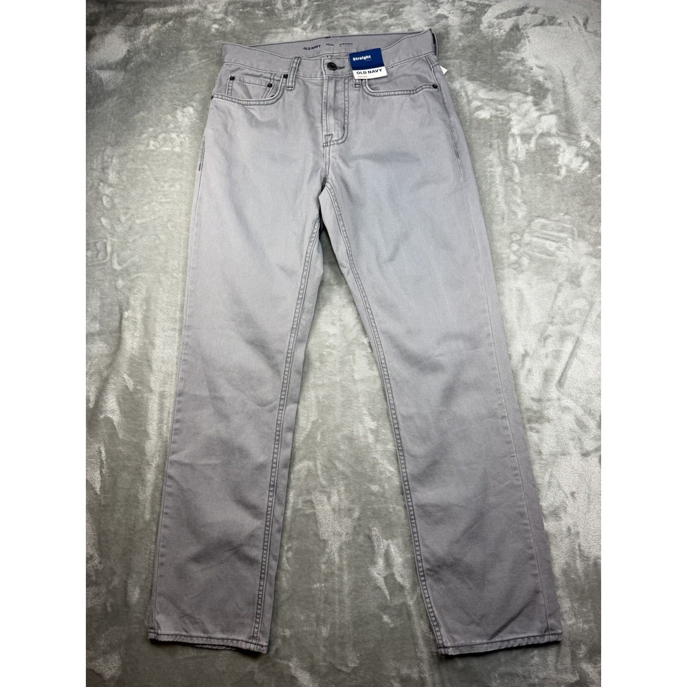 Old Navy Pants Men's 29x30 Chino Gray Built In Tough Straight New With Tags